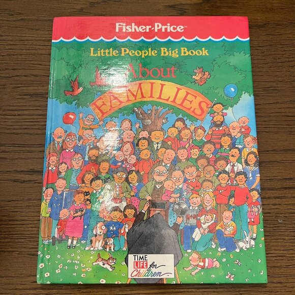 Fisher-Price Little People Big Book About Families - Picture 1 of 4